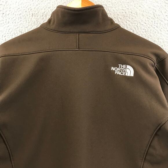The North Face Apex Brown Jacket Large full zip - Picture 4 of 11